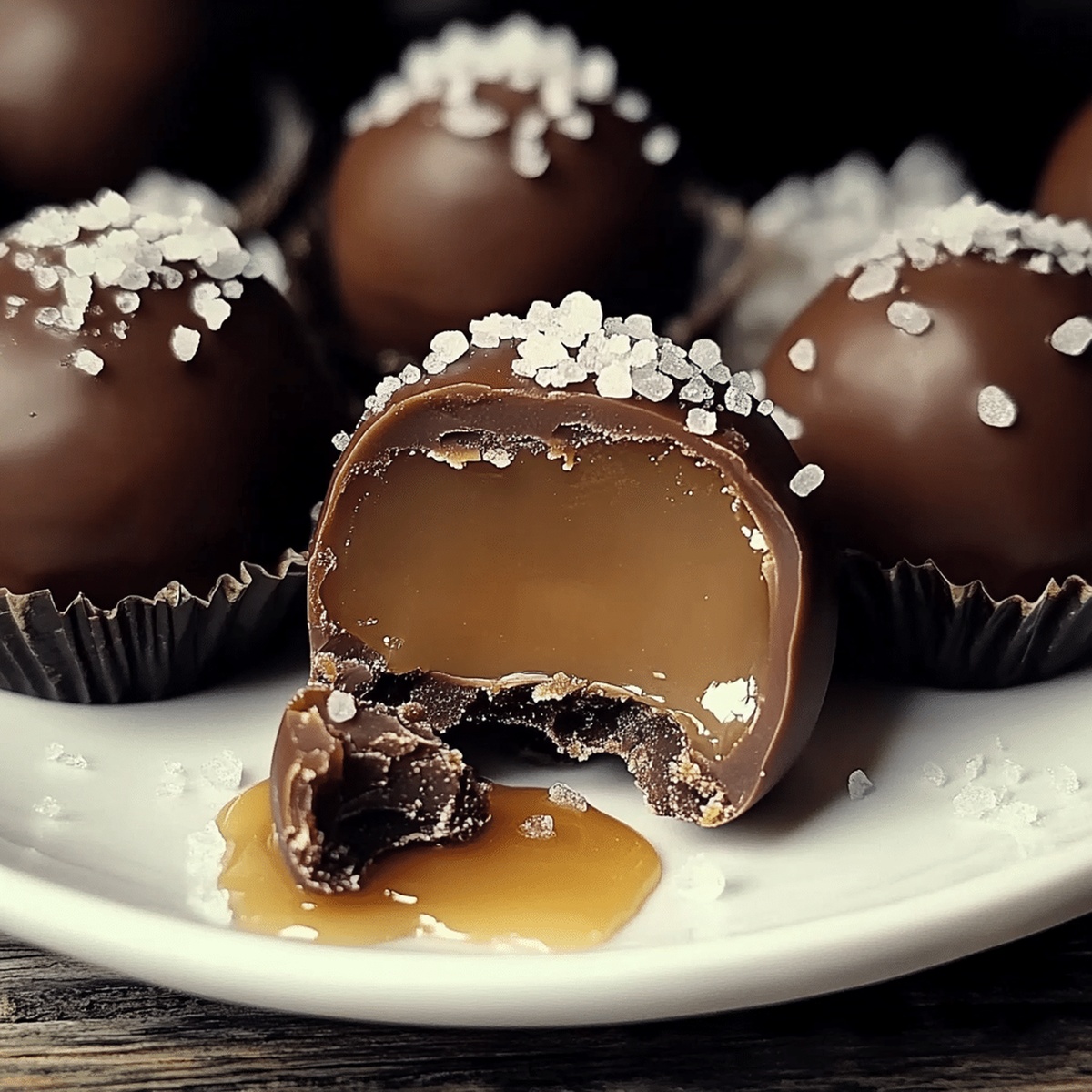 Salted Caramel Truffles Recipe
