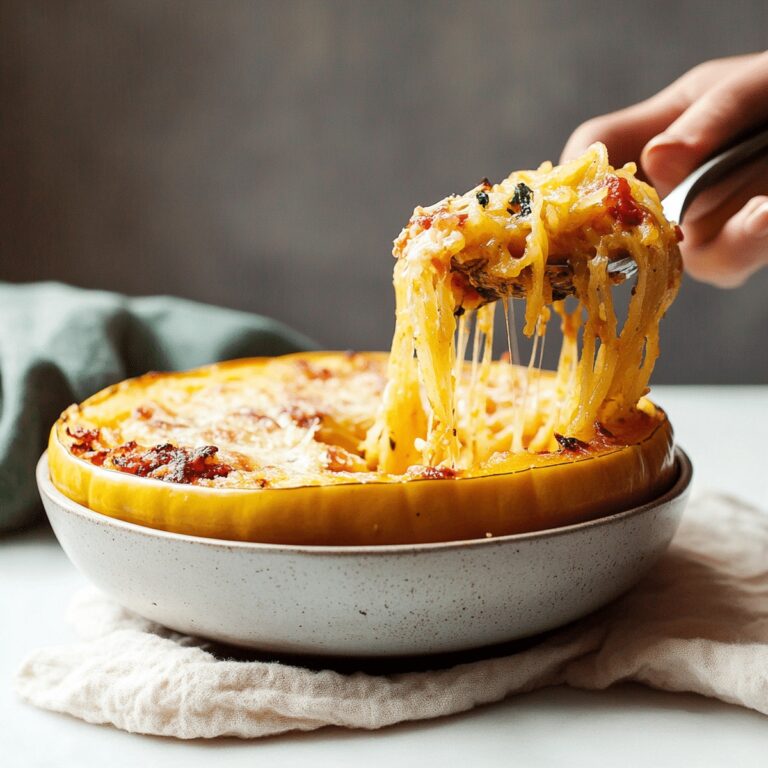 Million Dollar Spaghetti Squash Pasta Recipe