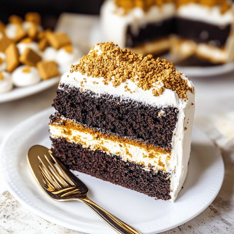 Gooey Smores Cake Recipe