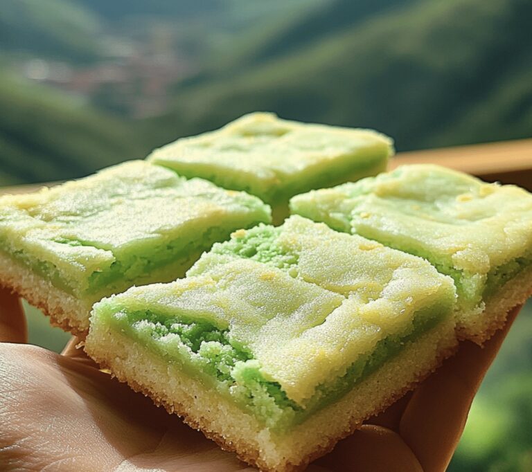 Dreamy Pistachio Pudding Sugar Cookie Bars Recipe
