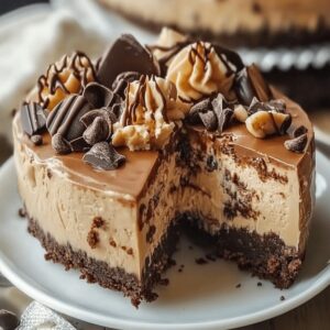 No-Bake German Chocolate Cheesecake Recipe