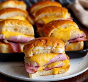 Ham And Cheese Sliders Recipe