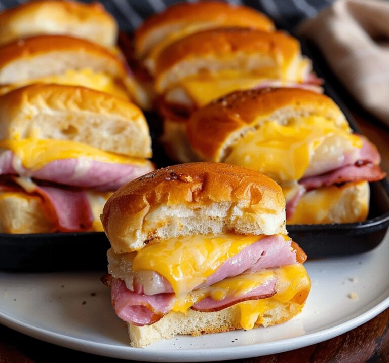 Ham And Cheese Sliders Recipe
