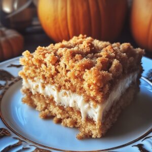 Pumpkin Spice Crumb Cake Recipe