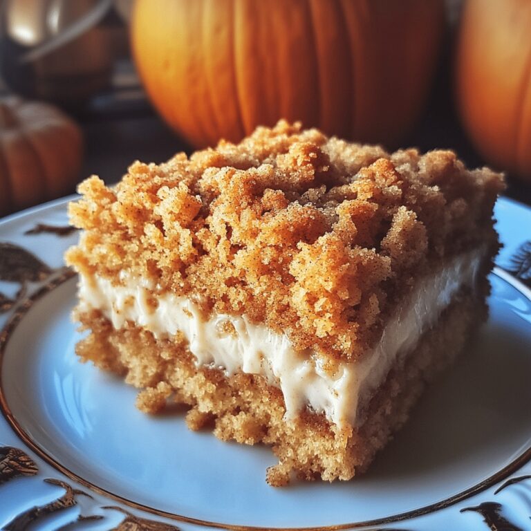 Pumpkin Spice Crumb Cake Recipe