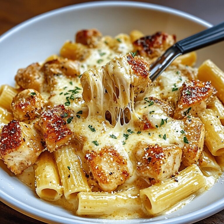 Dreamy Garlic Butter Chicken And Rigatoni In Parmesan Sauce Recipe