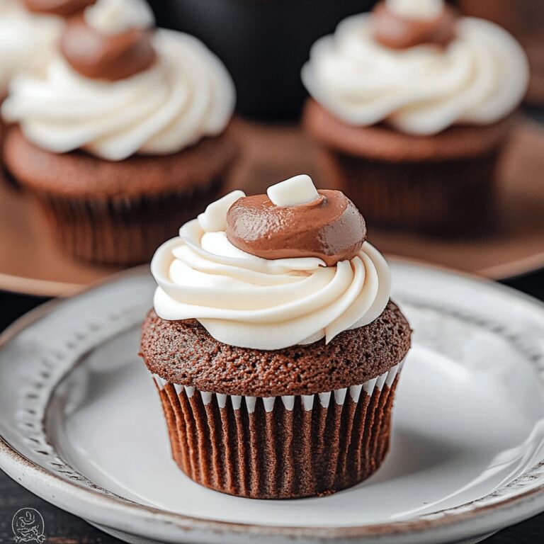 Hot Chocolate Cupcakes Recipe