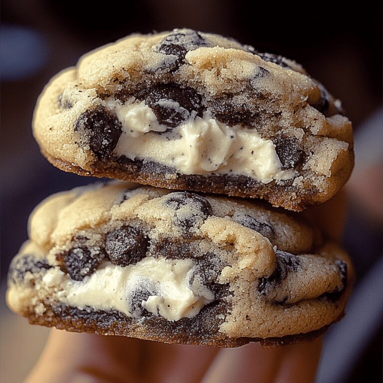Cookies And Cream Stuffed Cheesecake Cookies Recipe