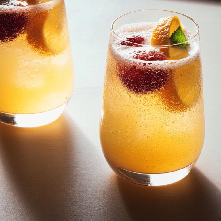 Vibrant Citrus Spritz Mocktail Recipe