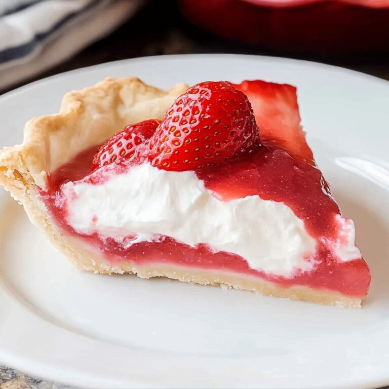 Silky Strawberry Cream Pie Recipe