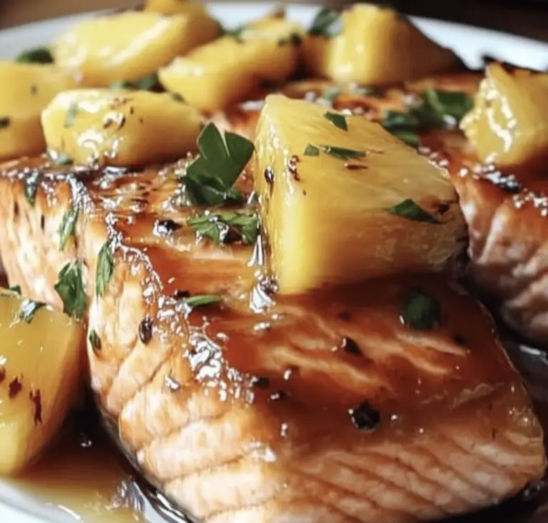 Honey Pineapple Salmon Recipe