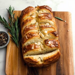 Rosemary Garlic Pull Apart Bread Recipe