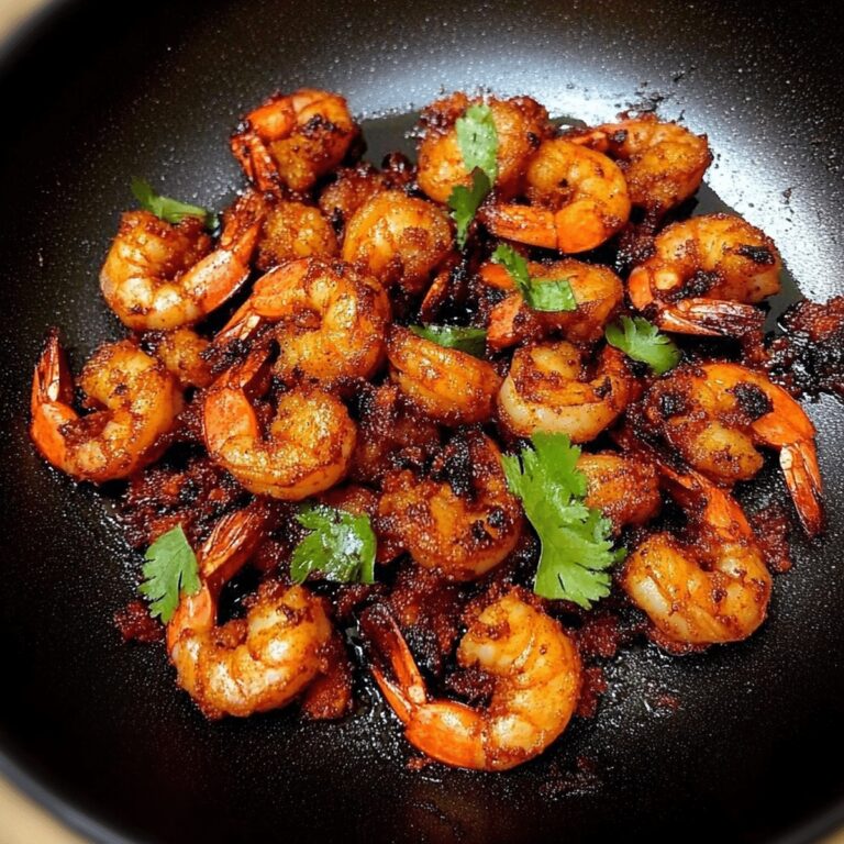 Spicy Chettinad Prawns Fry Recipe