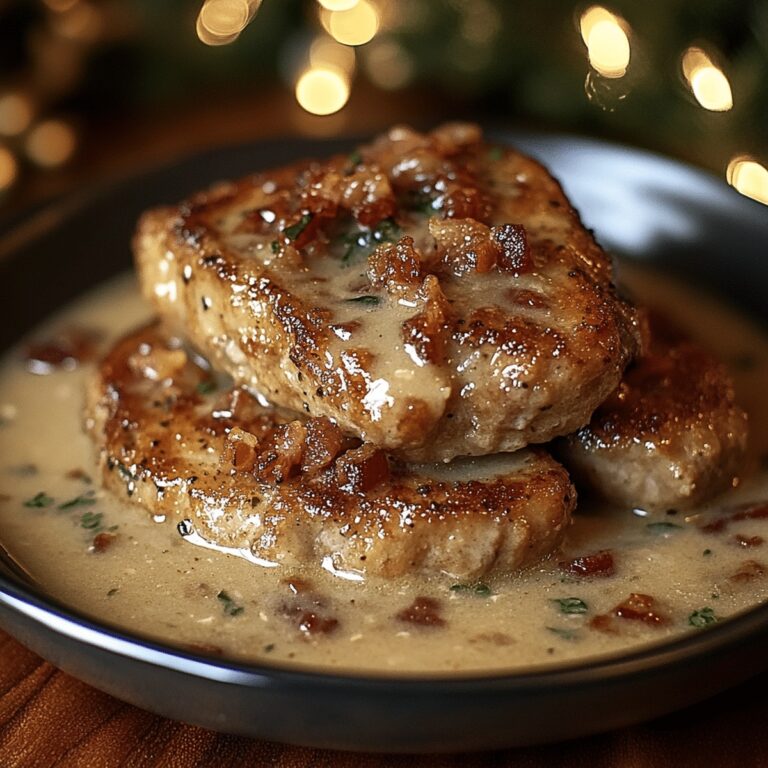 Country Fried Pork Chops With Bacon Gravy Recipe