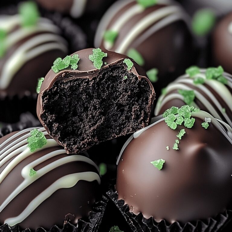 Oreo Mint Chocolate Truffles Recipe