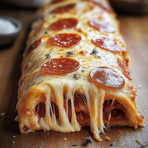 Crispy Pepperoni Stromboli Recipe