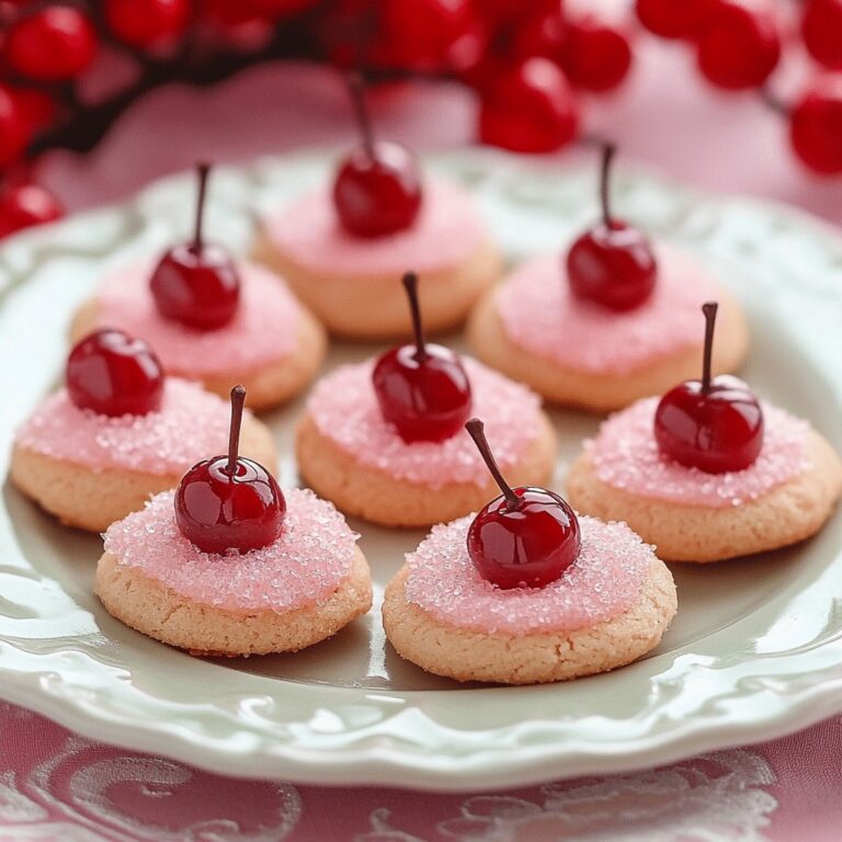 Elegant Cherry Blossom Cookies Recipe