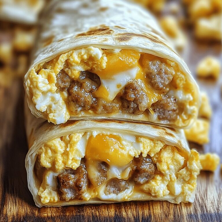 Mouthwatering Sausage And Egg Wraps Recipe