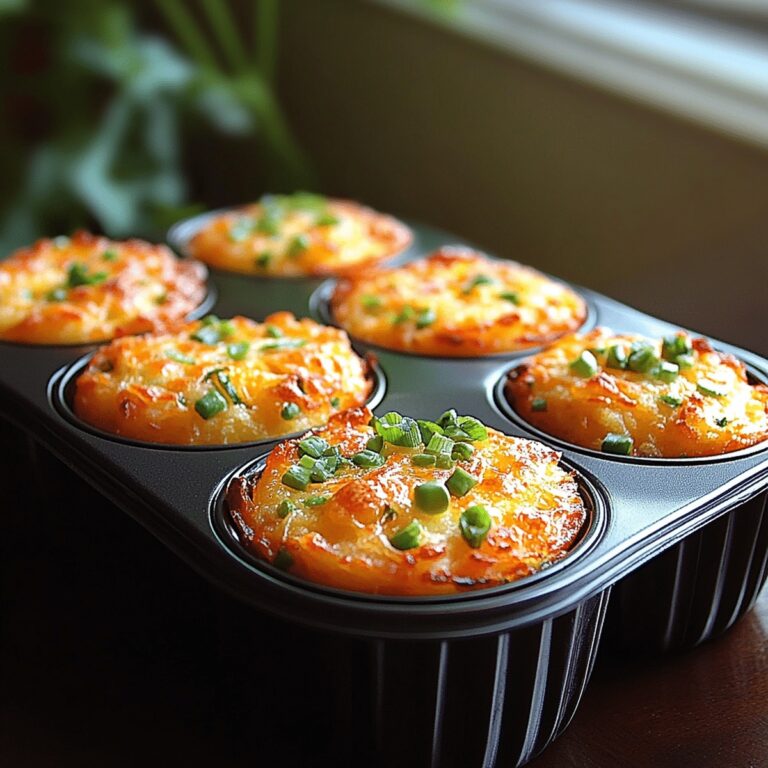Crispy Muffin Pan Veggie Fricos Recipe