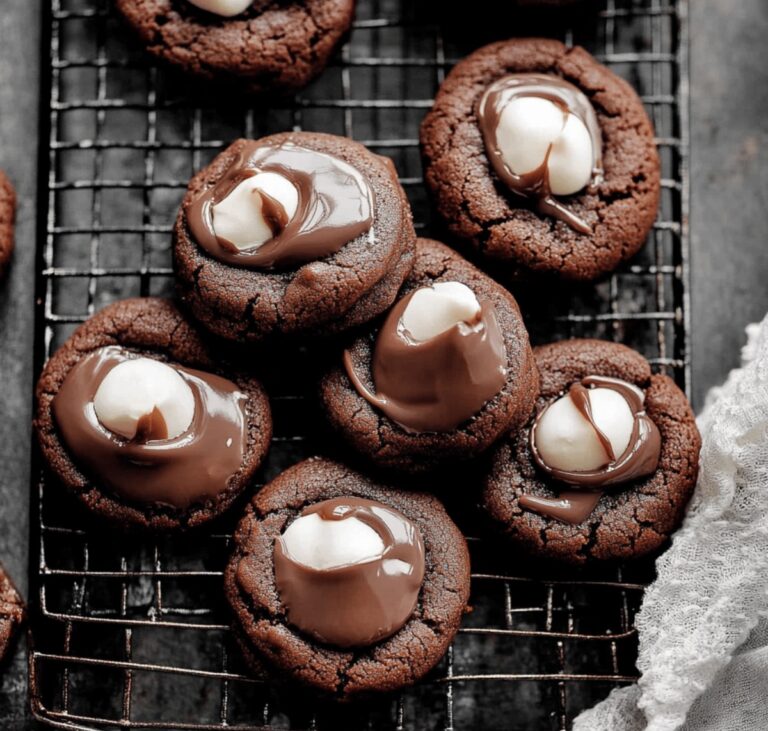 Marshmallow-Surprise Hot Cocoa Cookies Recipe