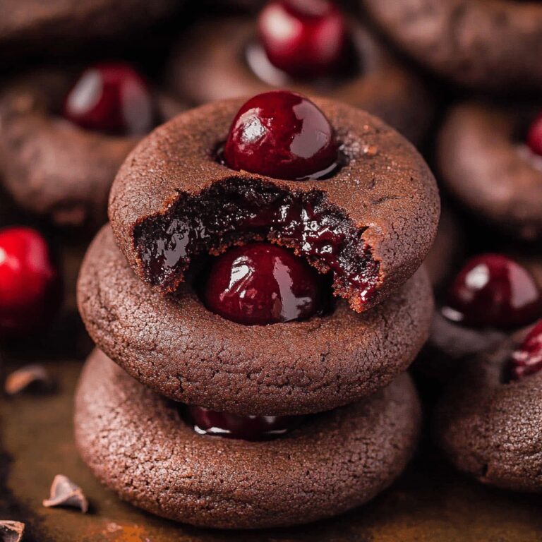 Irresistible Chocolate Cherry Cookies Recipe