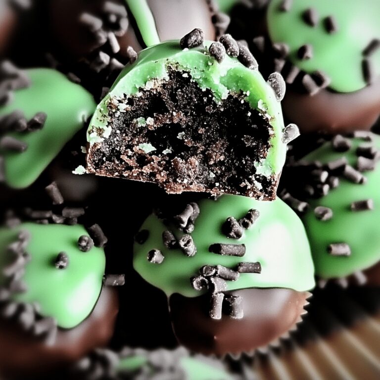No-Bake Thin Mint Cookie Truffles Recipe
