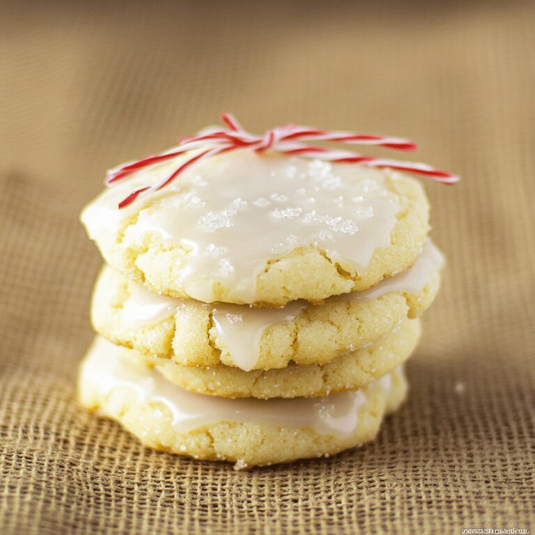 Glazed Lemon Sugar Cookies Recipe
