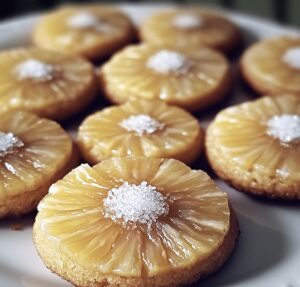 Tangy Pineapple Upside-Down Sugar Cookies Recipe