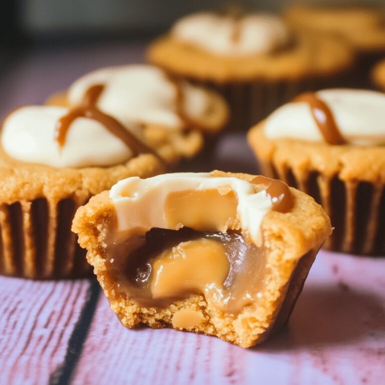 Caramel Peanut Butter Cookie Cups Recipe