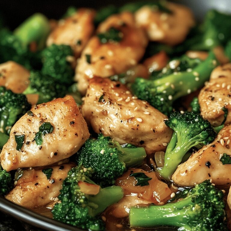 Garlic Chicken With Broccoli And Spinach Recipe