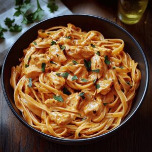 Silky Cowboy Butter Chicken Linguine Recipe