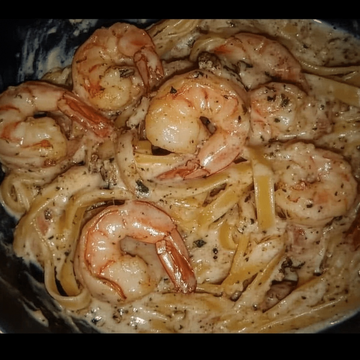 Spaghetti With Shrimp In Cream Sauce Recipe