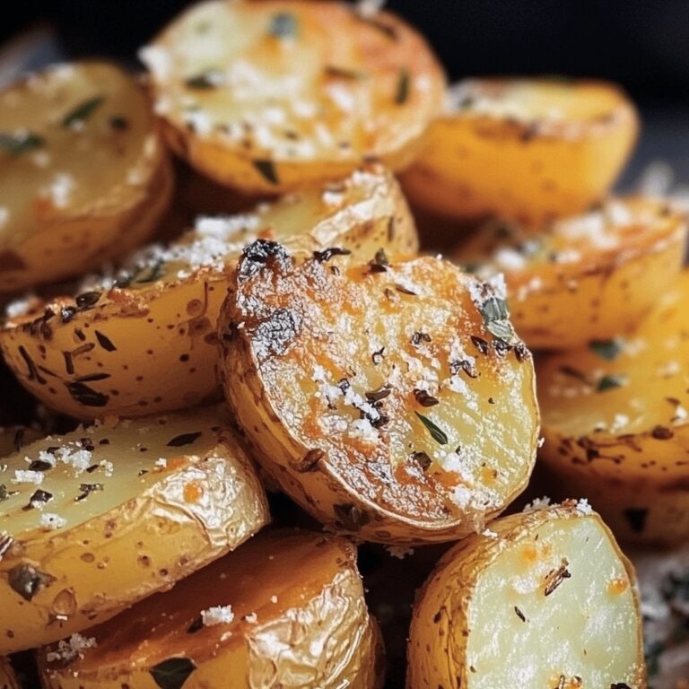 Crispy Baked Parmesan Potato Rounds Recipe