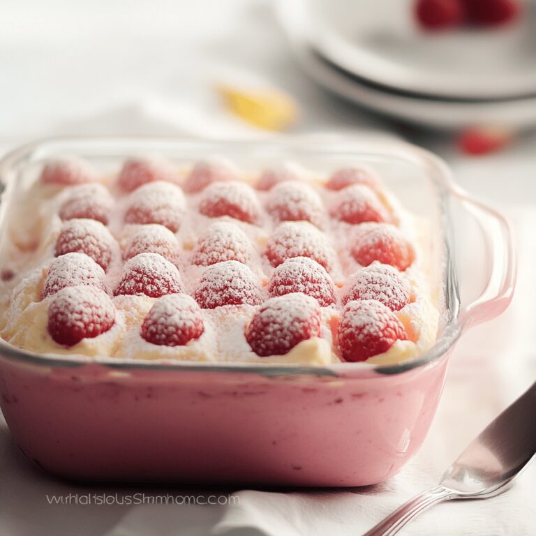 White Chocolate Raspberry Tiramisu Recipe