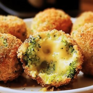 Crispy Broccoli Cheese Balls Recipe