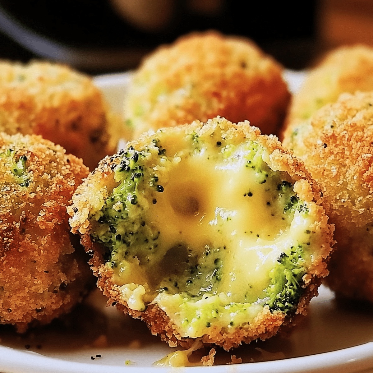 Crispy Broccoli Cheese Balls Recipe