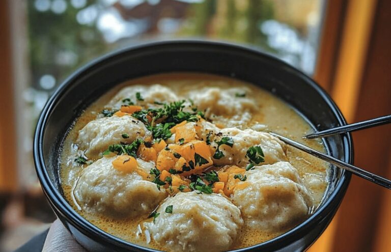 Cozy Chicken & Dumplings Soup Recipe
