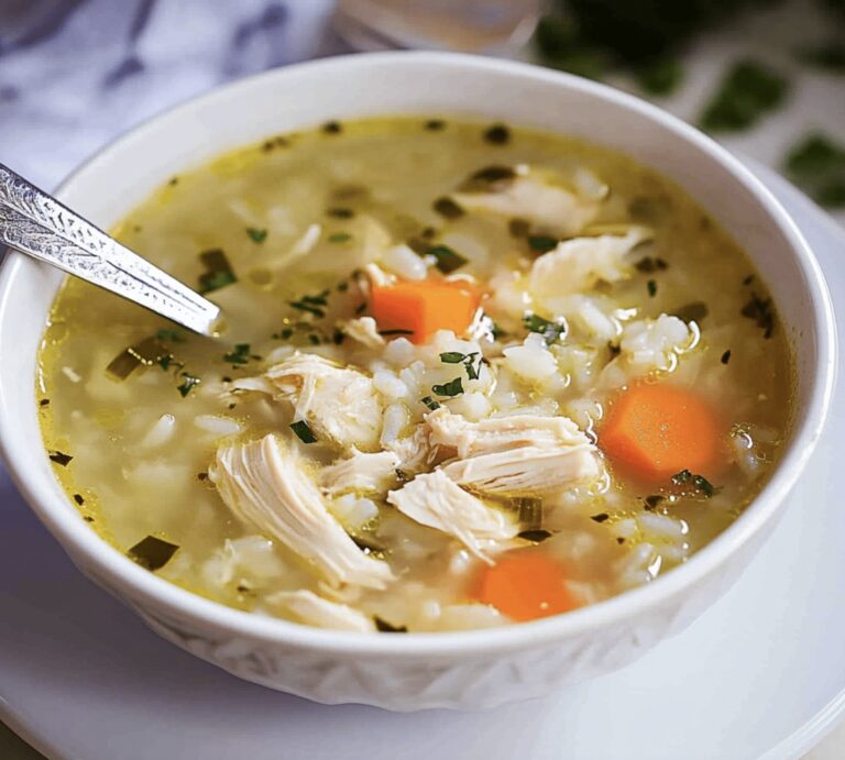 Chicken And Rice Soup Recipe
