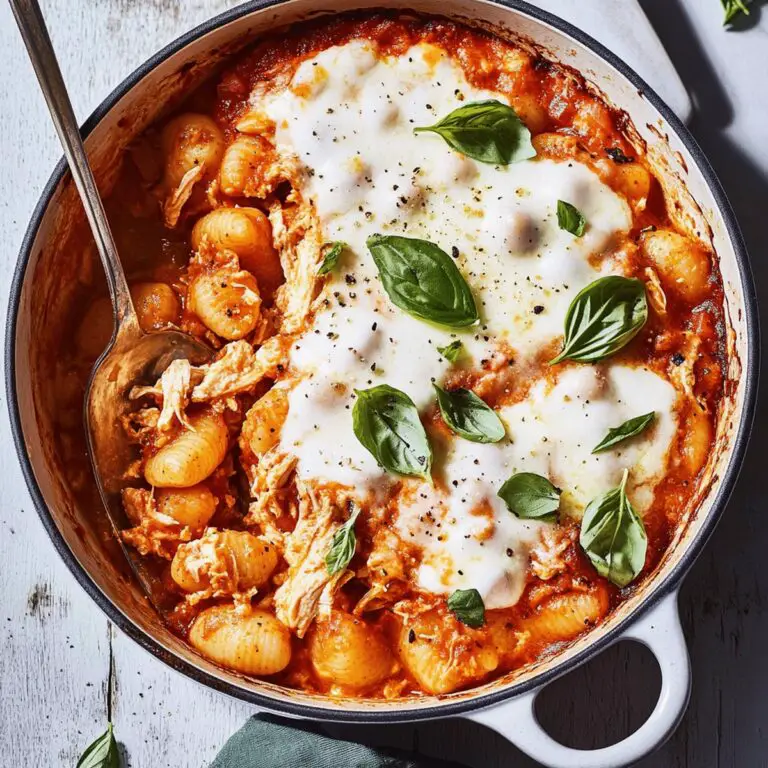 Chicken Parmesan Gnocchi Bake Recipe