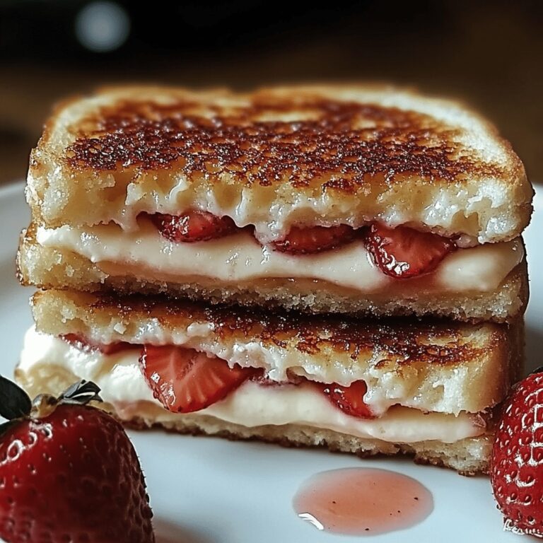 Fried Strawberry Cheesecake Sandwiches Recipe