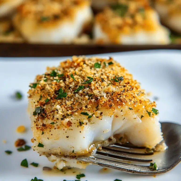 Crispy Parmesan Crusted Cod Recipe