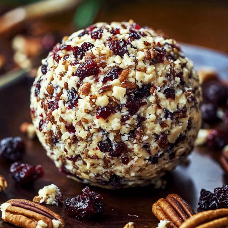 Cranberry Pecan Cheese Ball Recipe