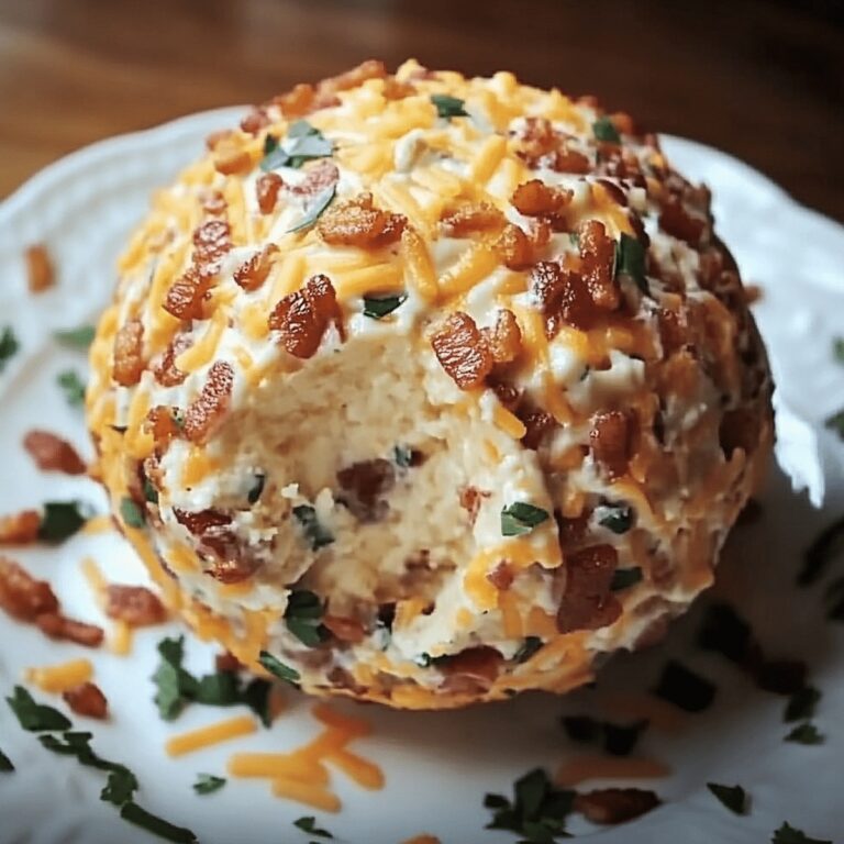 Bacon Cheddar Ranch Cheese Ball Recipe