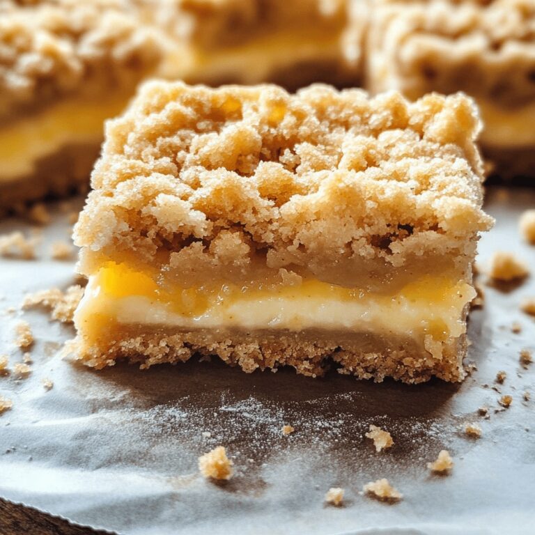 Lemon Crumb Bars Recipe