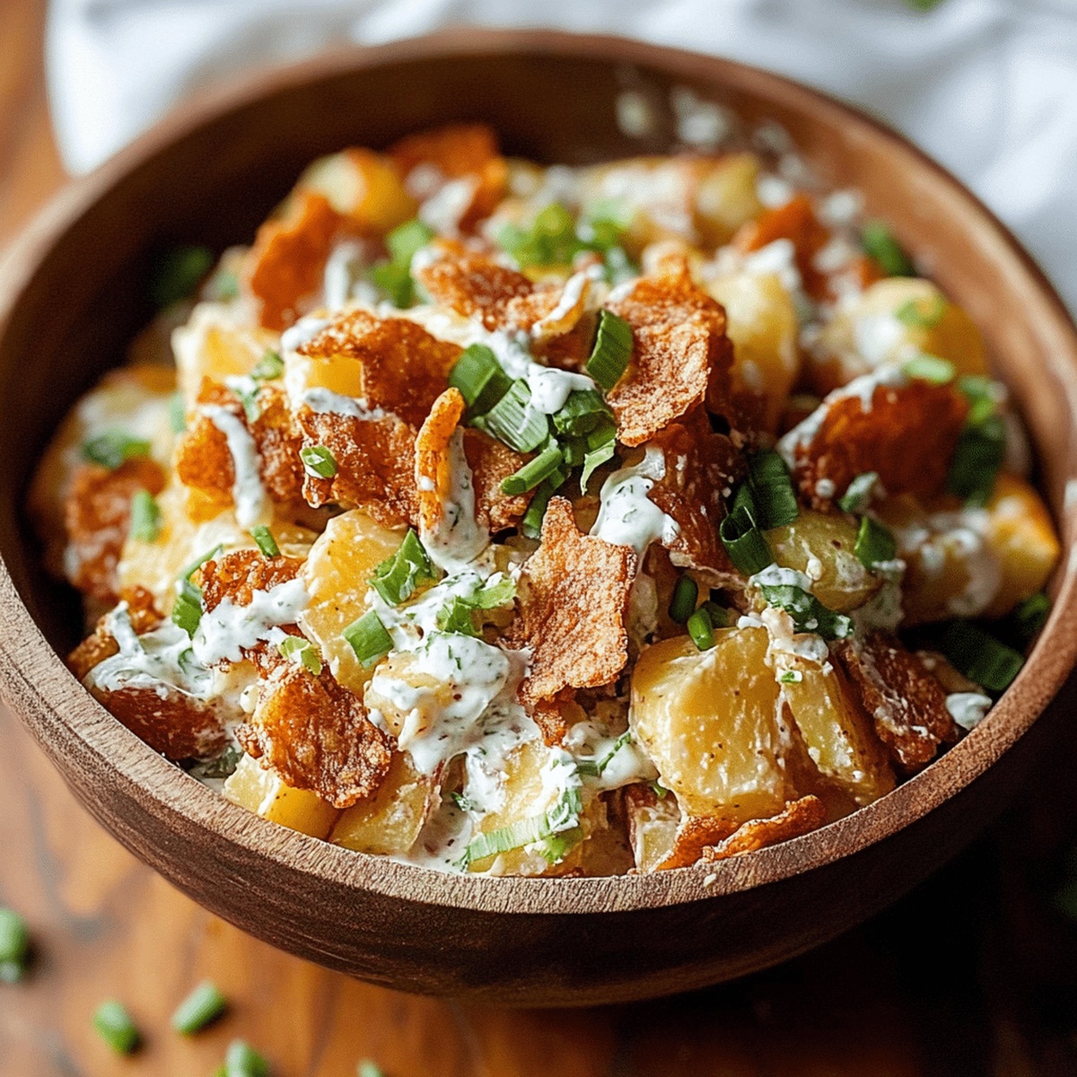 Crispy Smashed Potato Salad Recipe