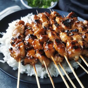 Teriyaki Chicken Skewers Recipe