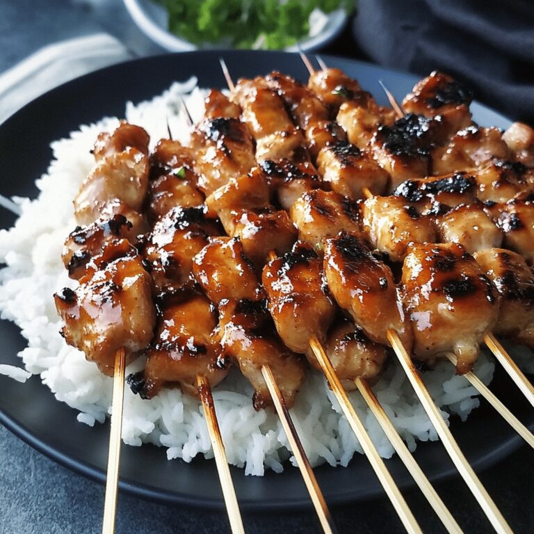 Teriyaki Chicken Skewers Recipe