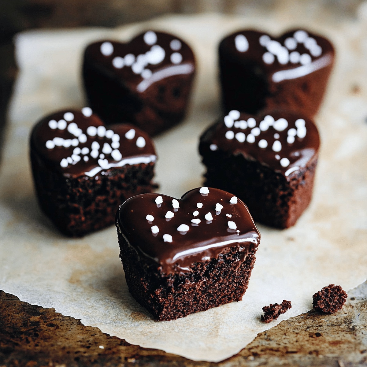 Decadent Vegan Chocolate Mini Cakes With Coconut Milk Ganache Recipe