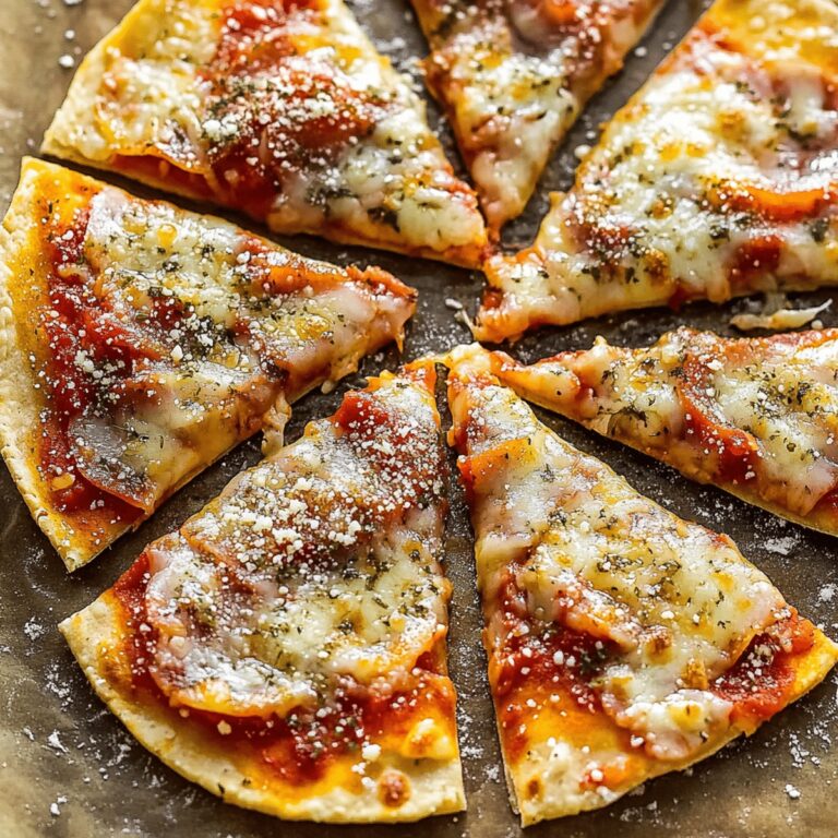 Crispy Air Fryer Tortilla Pizza Recipe