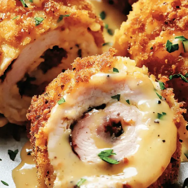 Crispy Baked Chicken Cordon Bleu Recipe